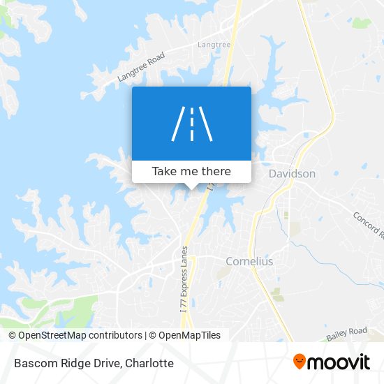 Bascom Ridge Drive map