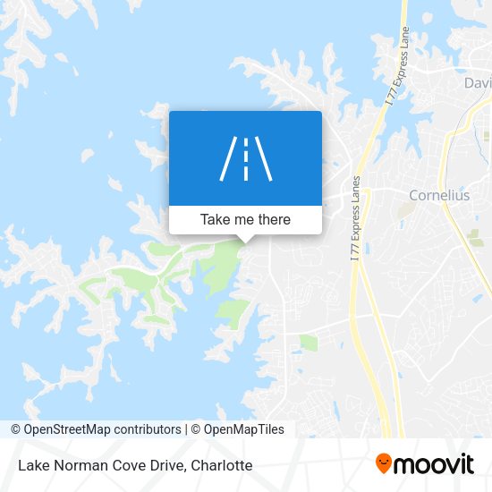 Mapa de Lake Norman Cove Drive