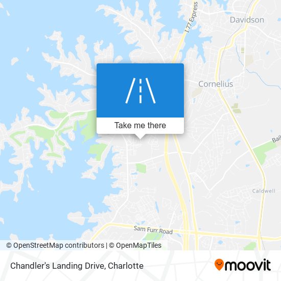 Mapa de Chandler's Landing Drive