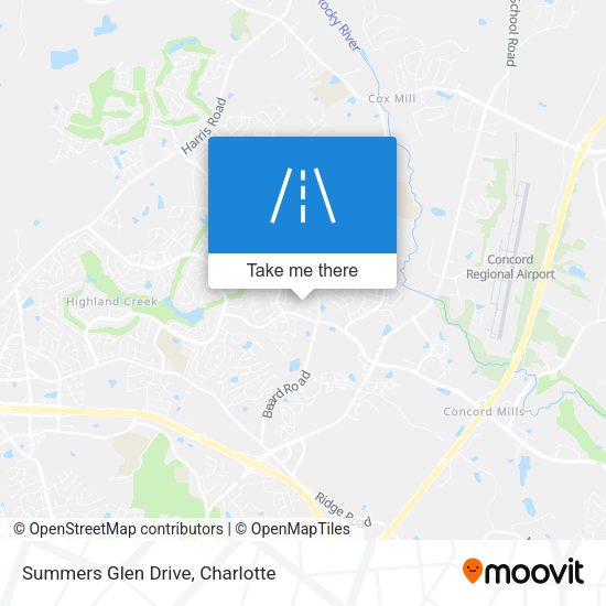 Mapa de Summers Glen Drive