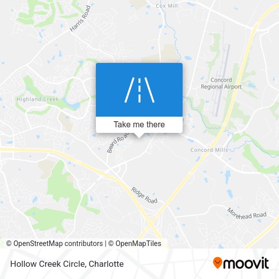 Mapa de Hollow Creek Circle