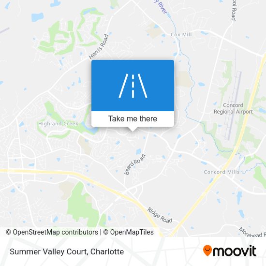 Mapa de Summer Valley Court
