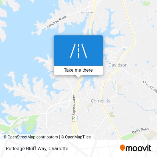 Mapa de Rutledge Bluff Way