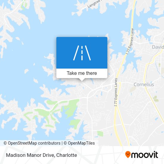 Madison Manor Drive map