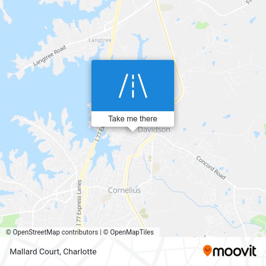 Mapa de Mallard Court