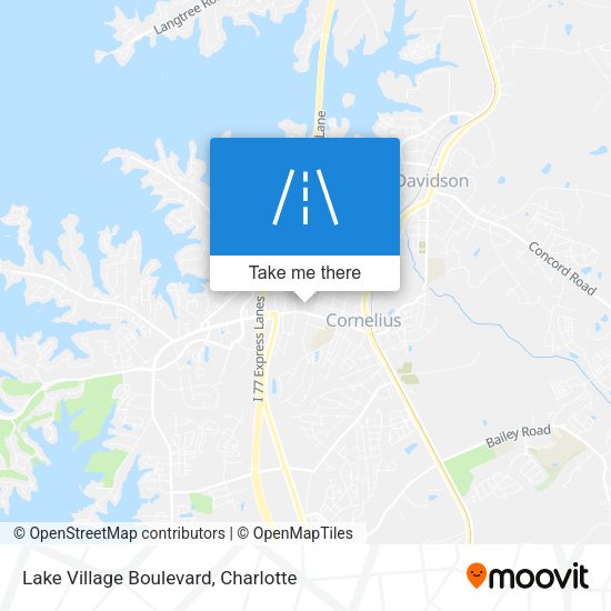 Lake Village Boulevard map