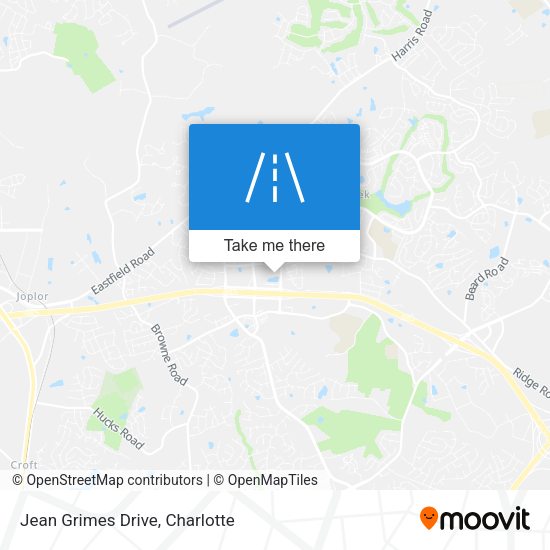 Mapa de Jean Grimes Drive