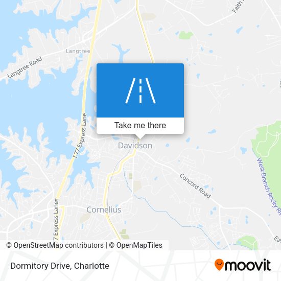 Mapa de Dormitory Drive