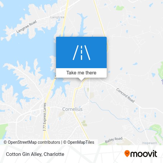 Mapa de Cotton Gin Alley