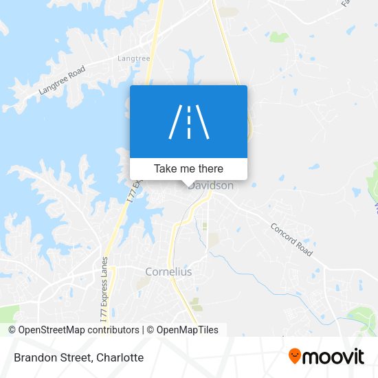 Mapa de Brandon Street
