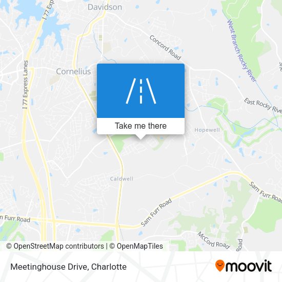 Mapa de Meetinghouse Drive