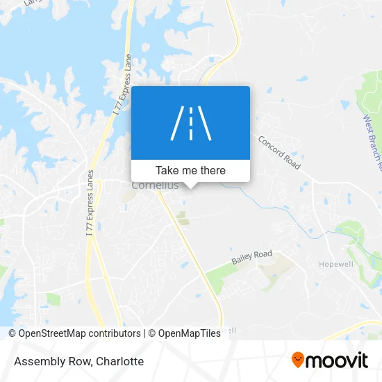Assembly Row map