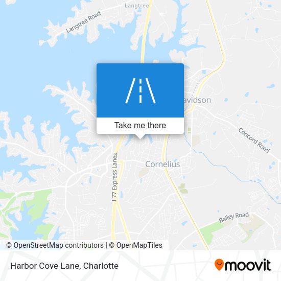 Harbor Cove Lane map