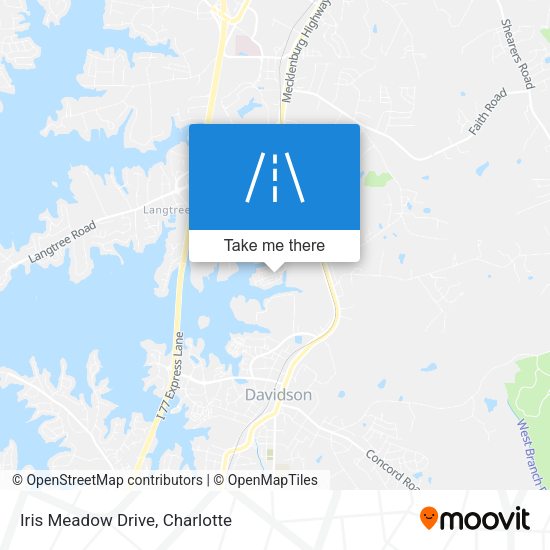 Iris Meadow Drive map