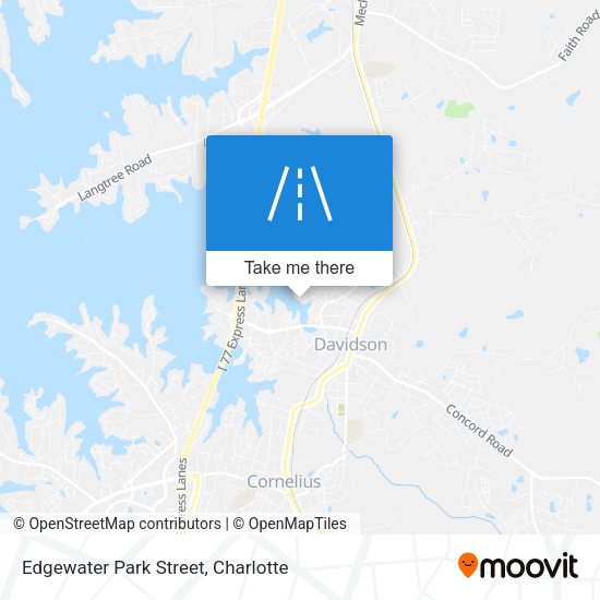 Edgewater Park Street map