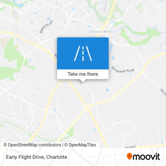 Mapa de Early Flight Drive
