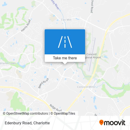 Mapa de Edenbury Road
