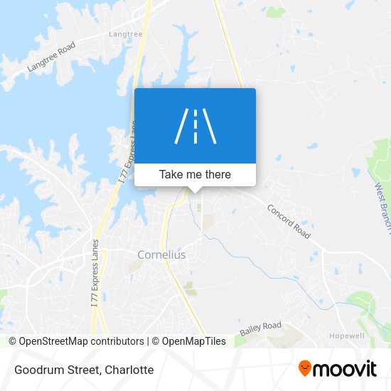 Mapa de Goodrum Street