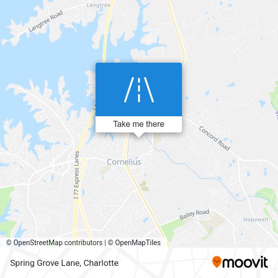 Mapa de Spring Grove Lane