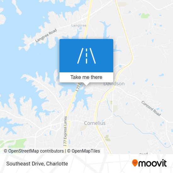 Southeast Drive map