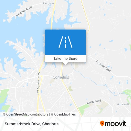 Summerbrook Drive map