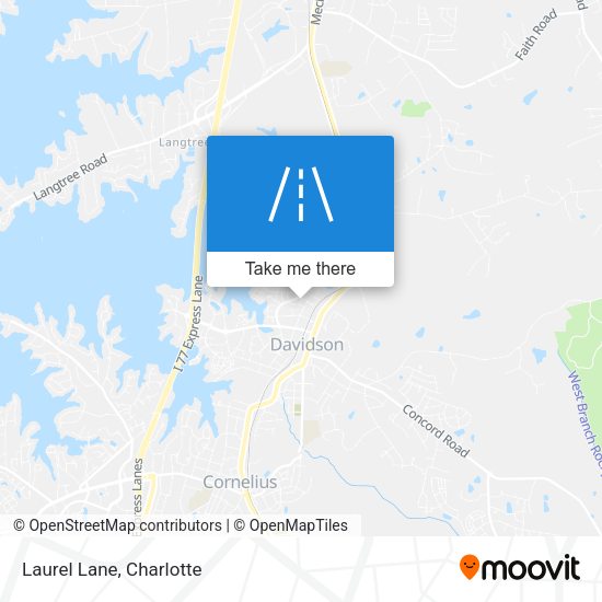 Mapa de Laurel Lane