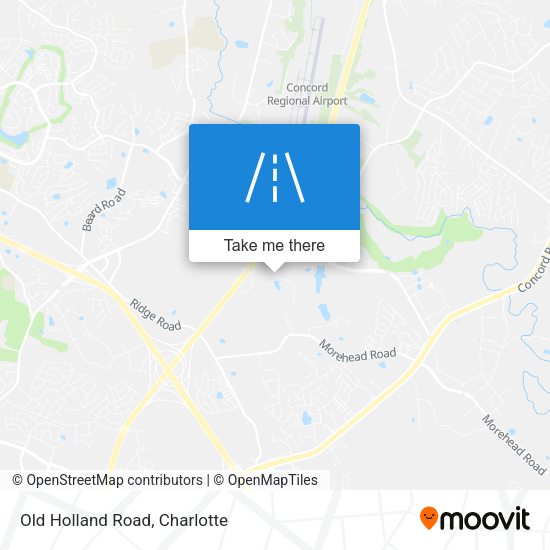 Mapa de Old Holland Road