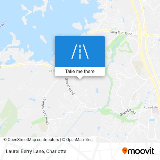 Mapa de Laurel Berry Lane