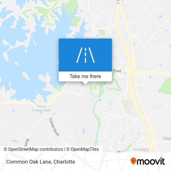 Mapa de Common Oak Lane