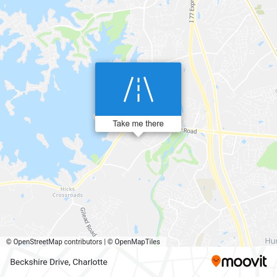 Beckshire Drive map