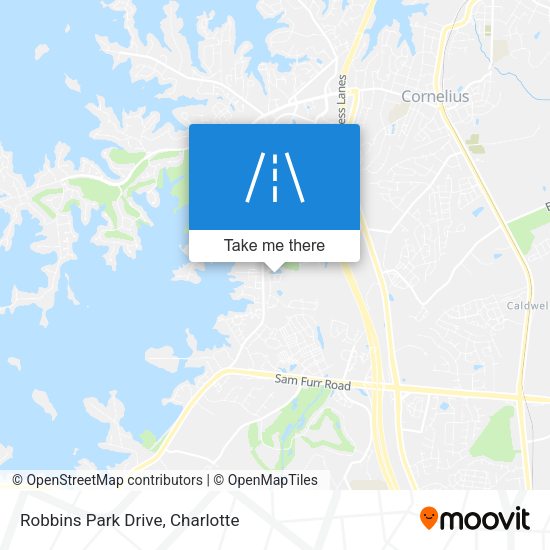 Mapa de Robbins Park Drive