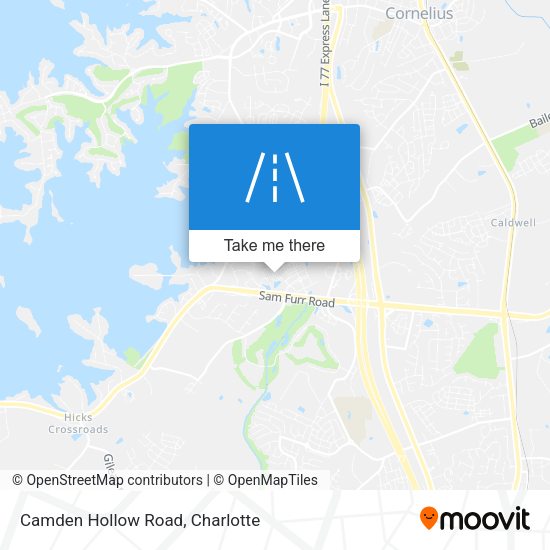 Mapa de Camden Hollow Road