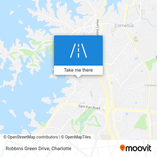 Mapa de Robbins Green Drive