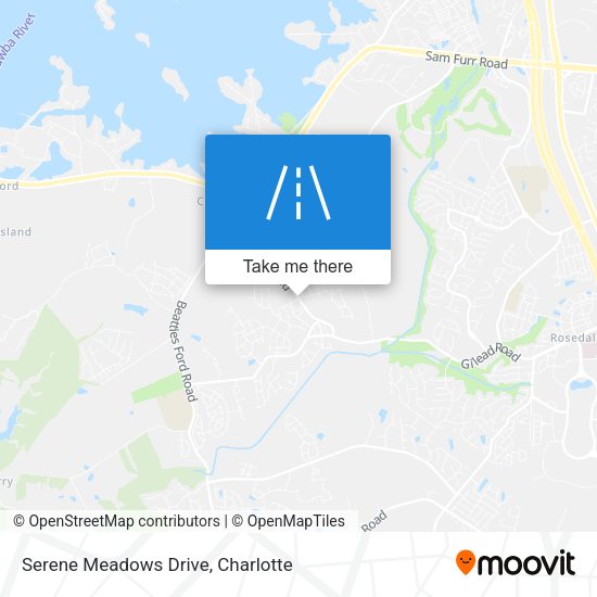 Mapa de Serene Meadows Drive