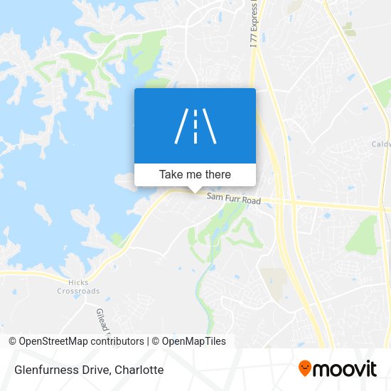 Mapa de Glenfurness Drive