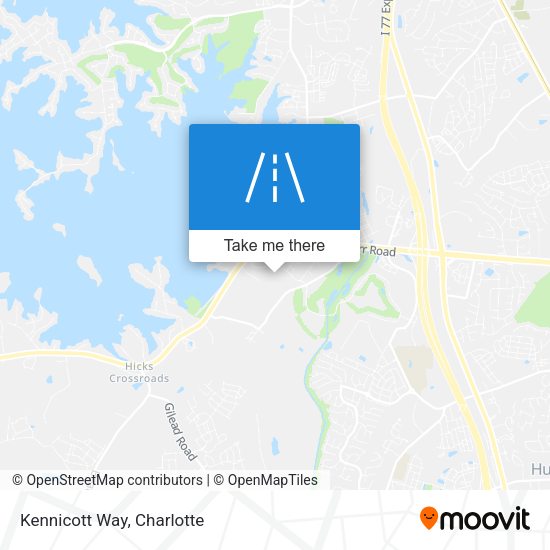 Mapa de Kennicott Way