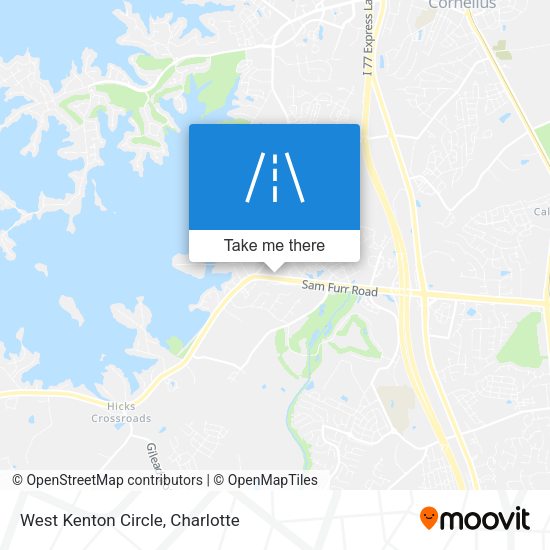 Mapa de West Kenton Circle