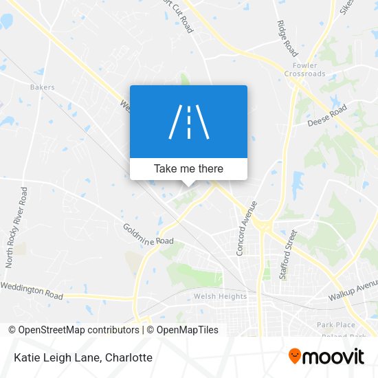 Katie Leigh Lane map