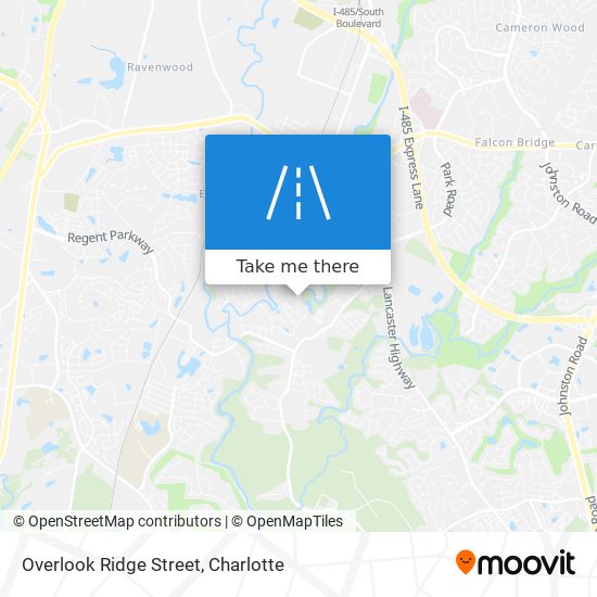 Mapa de Overlook Ridge Street