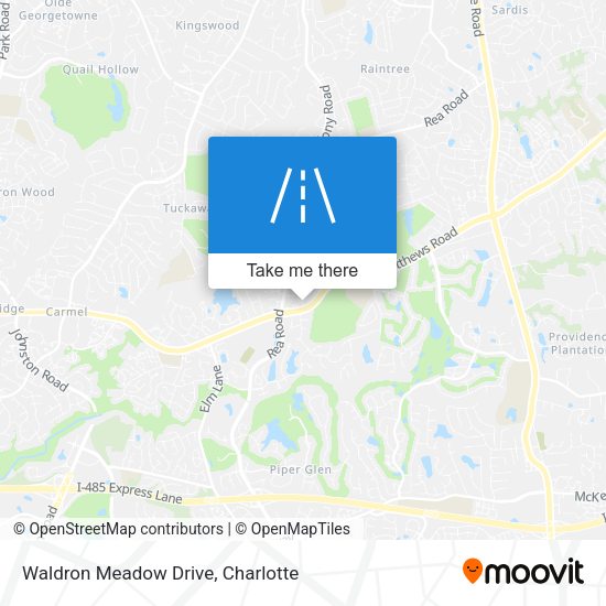 Waldron Meadow Drive map