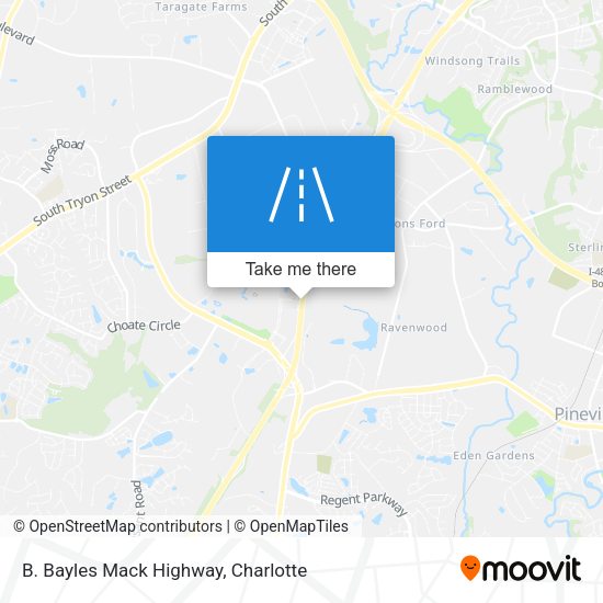 B. Bayles Mack Highway map