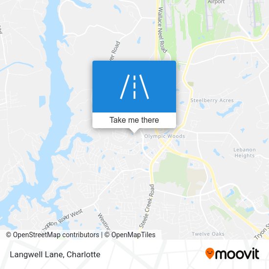 Mapa de Langwell Lane