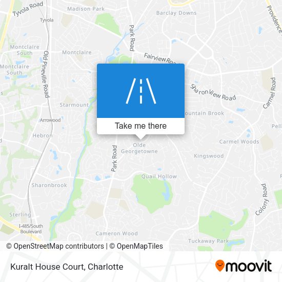 Kuralt House Court map