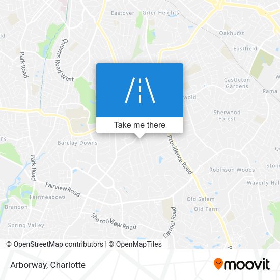 Mapa de Arborway