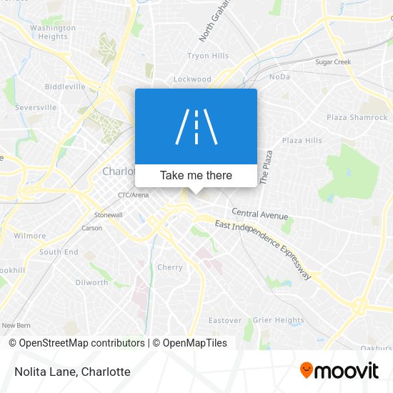 Mapa de Nolita Lane