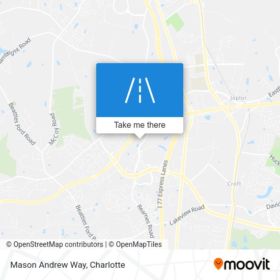 Mapa de Mason Andrew Way