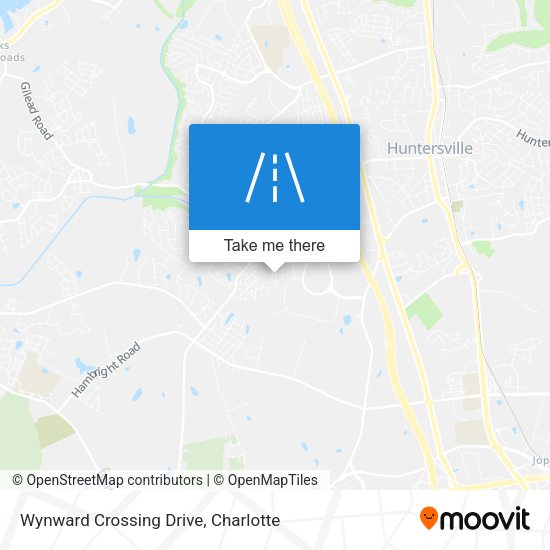 Wynward Crossing Drive map