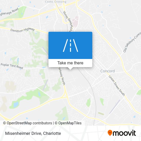 Mapa de Misenheimer Drive