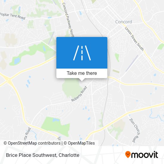 Brice Place Southwest map