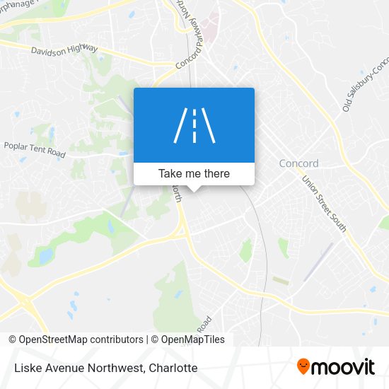 Mapa de Liske Avenue Northwest